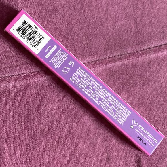 Purple Eyebrow Color, Electric Violet Purple. Bushy Brow Pomade Brush & Pencil - Picture 2 of 4